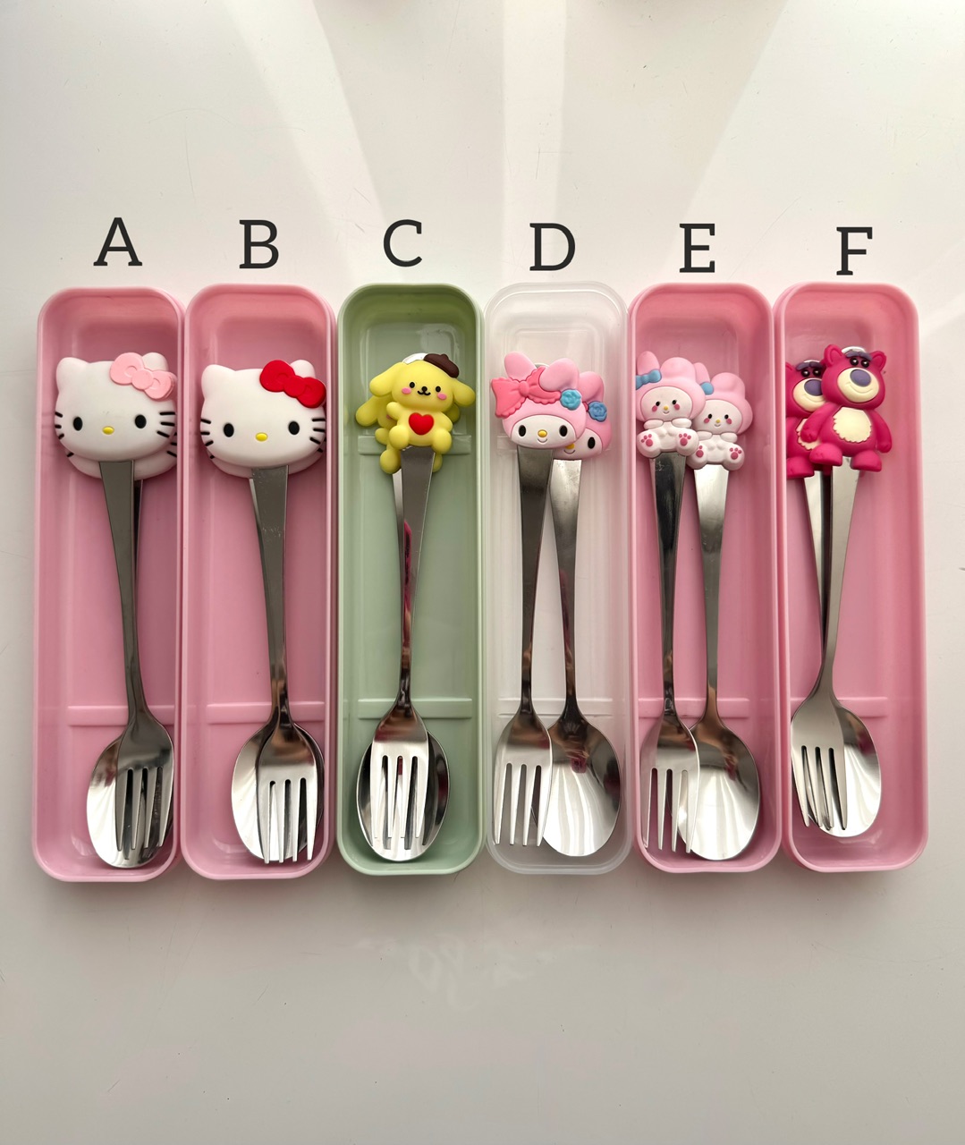 ست قاشق و چنگال جعبه دار