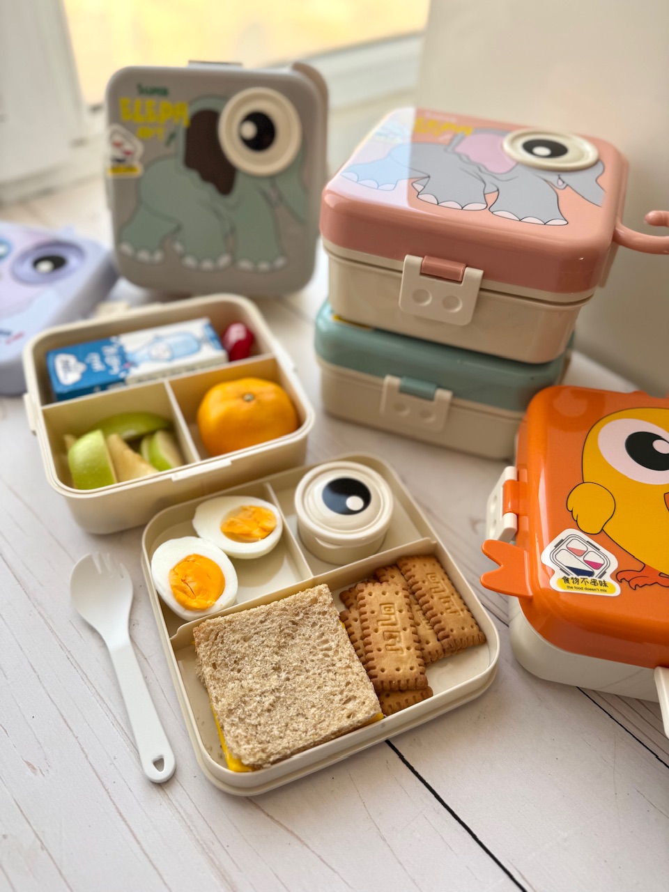 اسنک باکس دوطبقه ۷قسمتی